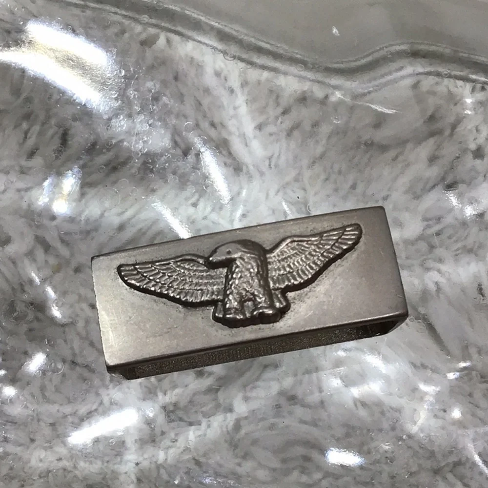 Harley-Davidson Americana Eagle belt buckle and belt guide